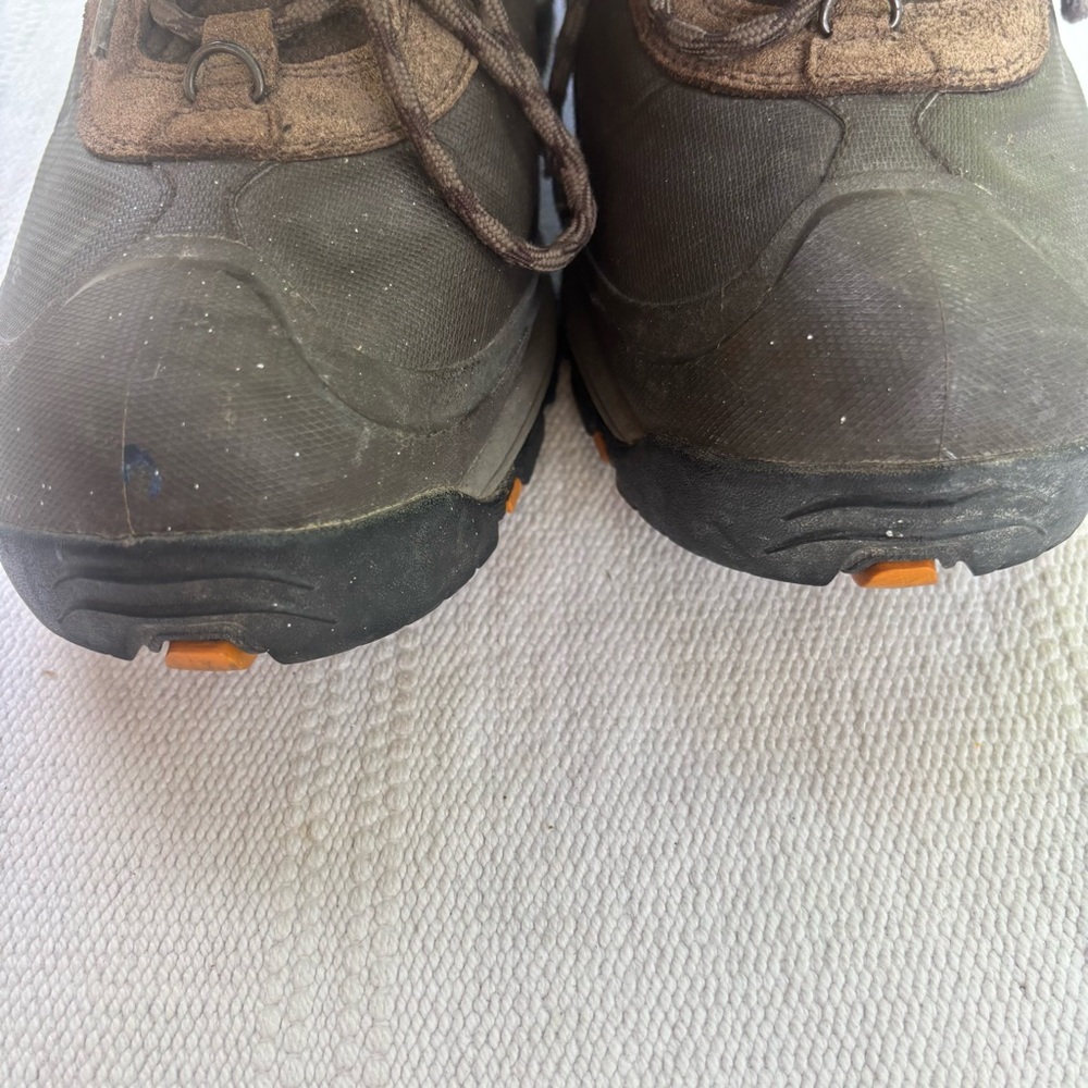 Mens Brown Columbia Waterproof Omni Heat 200 Gram Insulated Boots SZ 11 Techlite - Picture 4 of 12